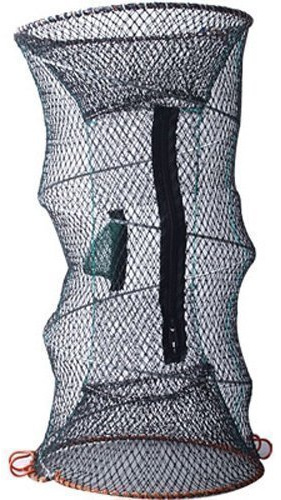 Faltbare Angelfalle für Flusskrebs, Krabben, Hummer und andere Fische, 30cm