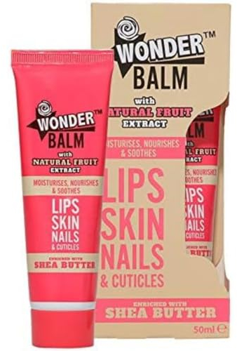 Wonder Balm - Hand Balm/Cream for Lips, Hands and Nails - enriched with Shea Butter for dry skin50ml
