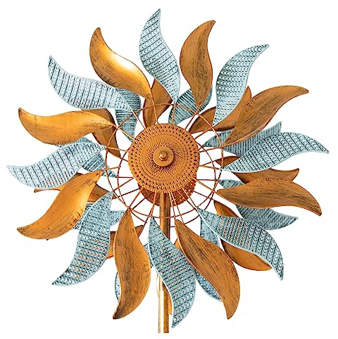 XXL Double carillon éolien en métal pour jardin