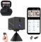 Mini Camera Espion WiFi 4K sans Fil Discrète – Caméra de Surveillance Intérieure Invisible avec Vision Nocturne, Détection de Mouvement, Longue Autonomie, Enregistreur Spy Cam Cachée + Carte SD 32 Go