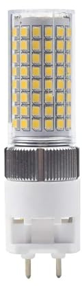 JHXHFJXZ Lampadina a LED for mais da 15 W e 25, 3000-6000 K, in ceramica, G12, sostituisce la lampada 150 250 per garage, magazzini(4000K White,15w)
