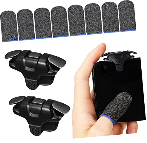 DIYEAH Trigger Di Gioco Per Dispositivi Mobili Controller Di Gioco Per Telefoni Cellulari Con Clip Ad Sensibilità Design Ergonomico Compatibile Maggior Parte Degli Smartphone
