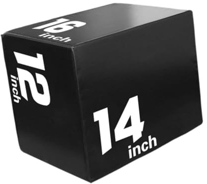 predolo Plyo Box Portatile Multiuso Antiscivolo per Allenamento di Salto con Attrezzi, Style C