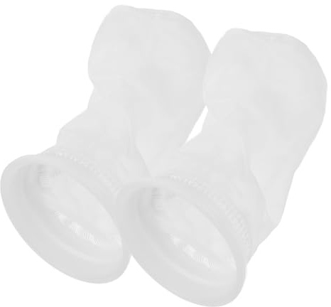 LOORGVEL 2pcs Ibc Tote Lid Filter Mesh Screens, Nylon Breathable Air Vent Caps for Water Tank, Rain Barrel Filter Screens Compatible with Ton Barrel and Industrial Ibc Tanks