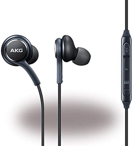 SAMSUNG - AKG in-Ear Headset/Earphone - 3.5mm - Nero/Titanium Grey Bulk