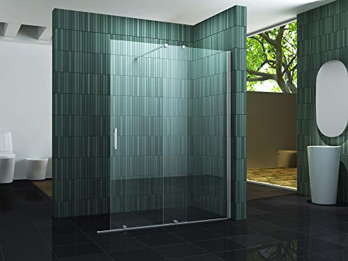 8 mm Schiebetür - Duschwand SCROLL 140 x 200 cm