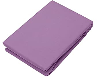 Bassetti - Lenzuolo sotto con angoli Pop Color 100% cotone. Made in ITALY (cm 175x200 - Matrimoniale, Glicine)