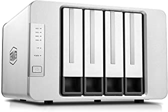 TERRAMASTER Memoria NAS 4Bay F4-223 Alto Rendimiento para SMB con CPU de Doble núcleo N4505, Memoria DDR4 de 4 GB, Puerto 2,5 GbE x 2, Servidor de Almacenamiento en Red