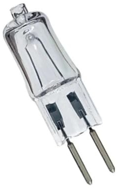 LEDLOCLB G5.3 Halogen Bulb 220V Warm White 2-pin Transparent Capsule Bulb, 10-Pack,50W,50PCS
