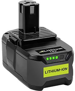 18V 5500mAh RB18L50 Remplacement Batterie pour ryobi 18V Batterie P108 RB18L25 RB18L13 RB18L50 RB18L40 avec indicateur LED