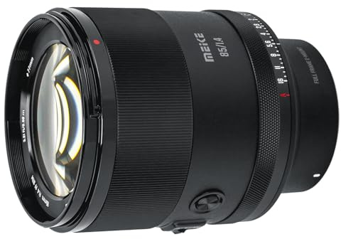Meike 85 mm F1.4 autofokus fullformat, STM-porträttobjektiv, kompatibel med Sony E-monteringskameror