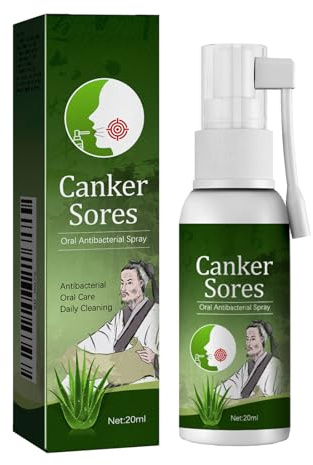 KOAHDE Spray di sollievo per ulcere orali,Spray di sollievo ulcere,Spray Ulcere alla bocca,20ML,Afti Buccali Gonfiore delle Gengive Rinfrescante Cura Afrodisiaca