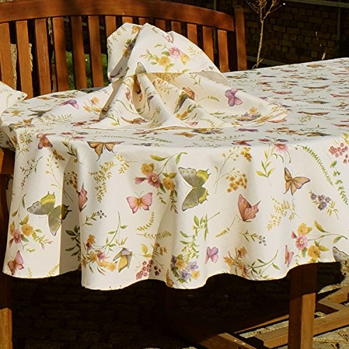 Raebel 'Grandes – Manta ovalado, impresión textil diseño Mariposa (160/220 cm)