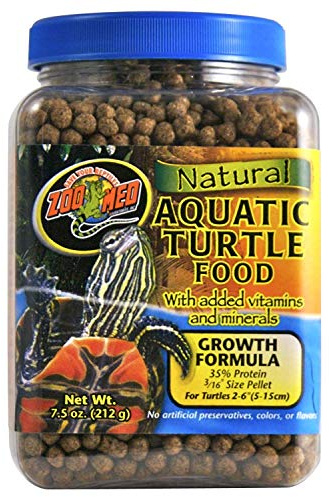 Zoo Med Natural Aquatic Turtle Food with Growth Formula