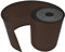 Sorton - Flexible Rasenkante Kunststoff, Beeteinfassung Rund - Beetumrandung PVC, Blumenbeet Umrandung unsichtbar - Rasen und Beetbegrenzung hergestellt aus altplastik (20 cm x 25 Meter, Braun)