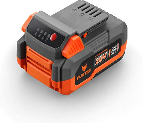 Fuxtec Batterie Li-ION 4Ah 20V E1B4AH adaptée à Tous Les Outils et Instruments de Jardin 20 Volt - Temps de Charge 120 Min