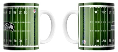 Seattle Seahawks Tasse à café Jumbo FIELD 450 ml