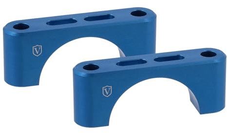 Venandi Motors Set Klemmbrücke Simson* Kotflügel hinten CNC S51, S50, SR50, S53 blau