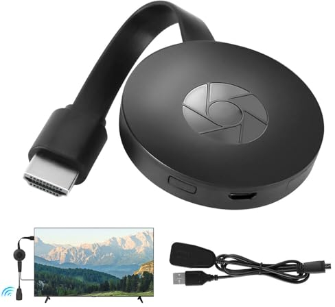 Wireless Hdmi Dongle, TGKYK Miracast Hdmi Dongle, Wireless Display Adapter, Hdmi WLAN Adapter für Android/iOS/Windows/Mac OS, Laptop Telefon Tablet PC zu HDTV/Monitor/Projekto
