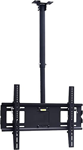 Supporto TV Parete, Girevole e inclinabile, TV LCD a soffitto, Adatto alla Maggior Parte dei televisori LCD a Schermo Piatto e curvi 32-65 Pollici, carico Massimo Fino a 50 kg/110 libbre, Dimensioni