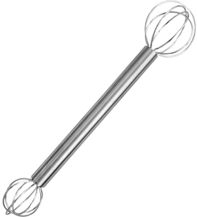 Sahnespender - Schneebesen | Doppelköpfiger Miso-Stößel Aus | Manueller Miso Zerkleinerer | Ergonomischer Mixer, Japanisches Rührwerkzeug Zum Rühren In Der Küche, Zum