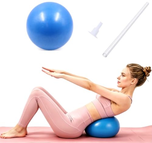 YUNNINGMENG 25 cm Anti-Slip Anti-Éclatement Ballon Pilates de Gymnastique