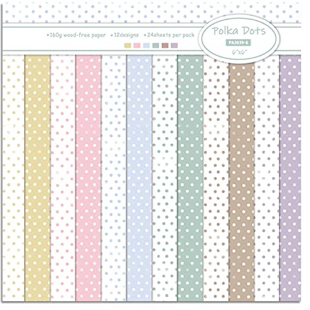Mönsterpapper 24 st scrapbooking journal mejeridekoration tillbehör för anteckning bok födelsedagskort dekor mönster papper