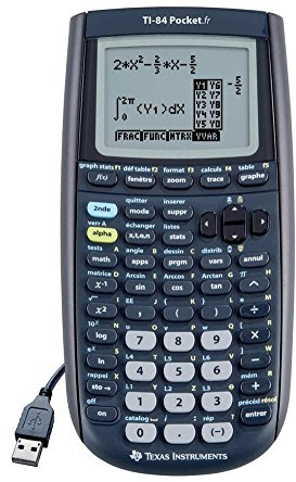 Texas Instruments TI84POCKET Calculatrice graphique Noir