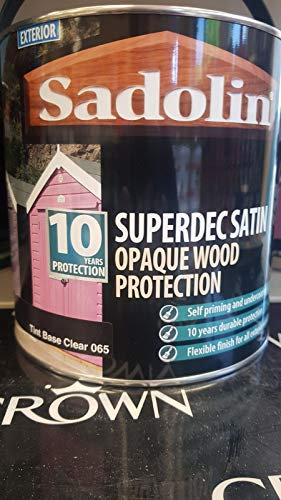 2.5L Sadolin Opaque Wood Protection 065 Clear