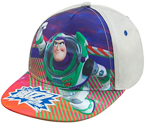 Disney Boys Toy Story 4 Buzz Lightyear Baseball Cap - Age 4-7 Gray