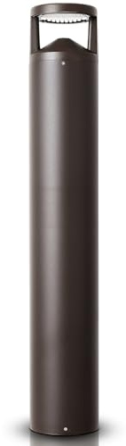 LED Bollard Landscape Light, 42 24W Outdoor Pathway Light, 3CCT Selectable (3000K/4000K/5000K), IP65 Waterproof, 0-10V Dimmable Commercial Landscape Lighting for Garden, Walkway, Die-cast Aluminum
