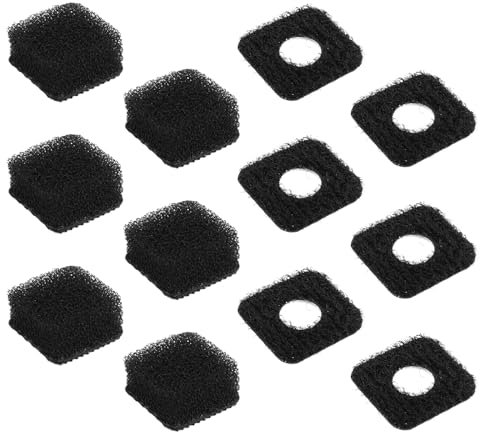 BOXOB 6 Sets Microphone Wind Muff for Insta 360 X4/X3 Camera, Anti-Noise Sponge Mic Windshield Replacement Wind Noise Reduction Cover Accessories for Clear Audio