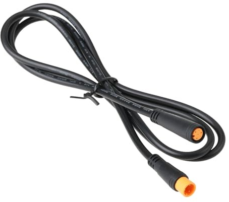 YINETTECH Cable de Extensión Impermeable de 3 Pines para Luces Y Acelerador de Bicicleta Eléctrica Compatible con Bafang52 V 48 V Y 36 V