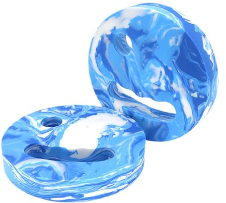 Flotteurs de piscine – Disques d'entraînement aquatiques en EVA – Anneaux de fitness portatifs pour la natation – Équipement flottant avec trous de main courante | Pour débutants, adolescents, femmes