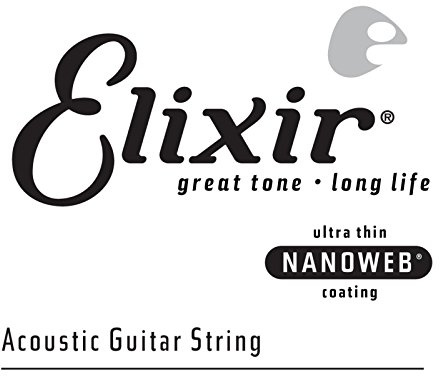 Elixir® Strings Phosphor BronzeSingle String för akustisk gitarr, med NANOWEB® coating (.053)