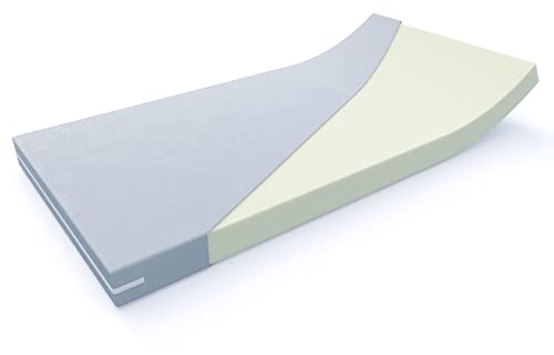 MSS e.K. Roll-Matratze Easy Active 200x100x11cm H3 Bezug Blau Schaumstoff