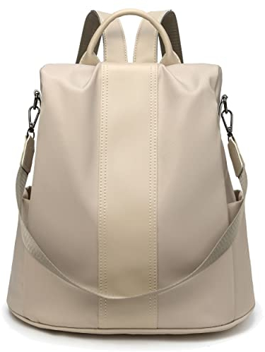 shepretty Damen Rucksack Anti Diebstahl Umhängetasche Multifunktions Schultaschen,8888-Khaki…