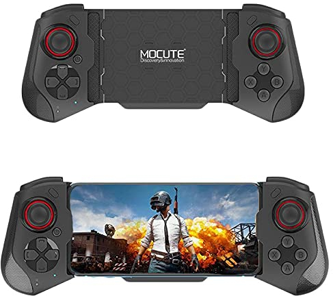 OBEST Kabelloser Mobiler Gamecontroller, Bluetooth-dual-mode-gamepad, Einziehbarer Mobiler Controllerkompatibel Mit Ios Und Android, Pc, Tv