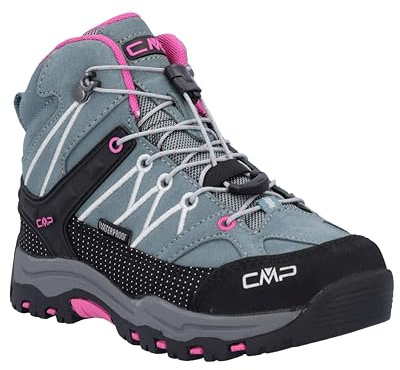 CMP Kids Rigel Mid Trekking Shoe Wp Scarpe da Trekking AltaUnisex - Bambini e ragazzi