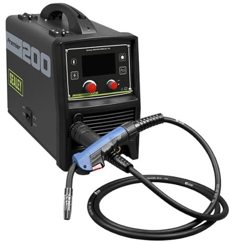 Inverter Welder MIG, TIG & MMA 200A with LCD Screen