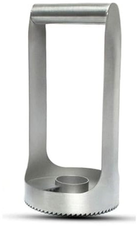 Amosfun Vide-Ananas en Acier Inoxydable Éplucheur D'ananas Outil Carottier Vide-Ananas Et Outil De Suppression De Noyaux De Fruits Évideur D'ananas Extracteur De Fruits Coupe-Ananas Silver