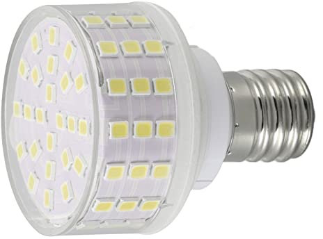 Yctze Lam Lampadine a LED E17 0w Flicker- Lampada di Mais per Casa, Illuminazione da Giardino, AC 85-265V (Illuminazione bianca)