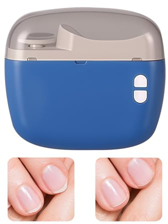 Tagliaunghie Elettrico Portatile 2 In 1 - Tagliaunghie Magnetico Multifunzionale Intelligente E Lucidatore, Strumento Di Cura Facile Da Usare Per Adulti E Bambini, Dispositivo Di Toelettatura Compatto
