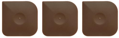 Mipcase Raschietti per Pentole in Plastica PC Set 3 Pezzi, Strumenti la Pulizia di Padelle in Ghisa, Pulitore per Padelle da Cucina Compatto e Portatile Adatto a Griglie e Waffle
