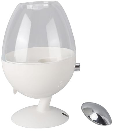 AMONIDA Máquina Dispensadora Automática de Dulces Grande Blanca, Dispensador de Refrigerios de Escritorio sin Contacto Activado por Movimiento, Máquina Dispensadora Sellada Vintage con Diseño