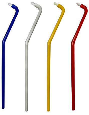 ORAL-PREVENT DR. THOMSEN Einbüschelbürste soft, 4er Set – Präzise Zahnreinigung am Zahnfleischrand - Für Brackets & Implantate geeignet - Farbmix