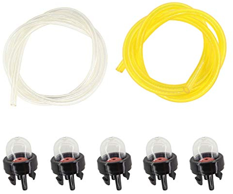 HURI Lot de 5 pompes d'amorçage pour débroussailleuse Stihl FS120 FS200 FS300 FS350 FS400 FS450 FS480 FS500 FS550 MS181 MS210 MS211 MS230 MS250