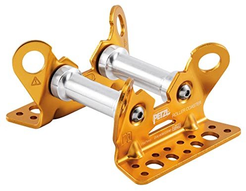 Petzl, Roller Coaster, Reversible Protection On Mobile Rope Bearings, Yellow, U, Unisex-Adult