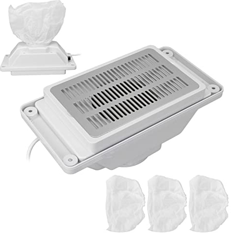 Collettore di Polvere per Unghie, con Filtro Riutilizzabile, Potente Aspiratore per Unghie, Aspiratore per Collettore di Polvere, Aspiratore Elettrico per la Lucidatura delle Unghie in(Spina europea)