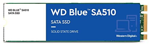 WD Blue SA510, 250 GB, M.2 SATA SSD, fino a 555 MB/s, Include Acronis True Image per Western Digital, clonazione e migrazione del disco, backup completo e ripristino rapido, protezione da ransomware